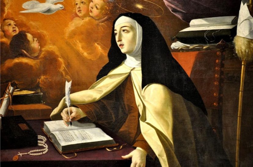 Santa Teresa de Jesús pintura