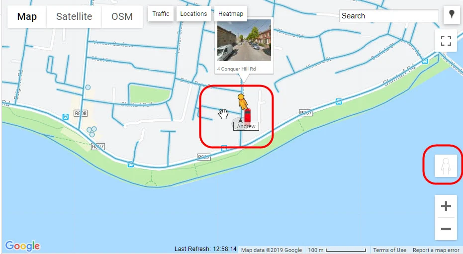 Google Maps Pegman