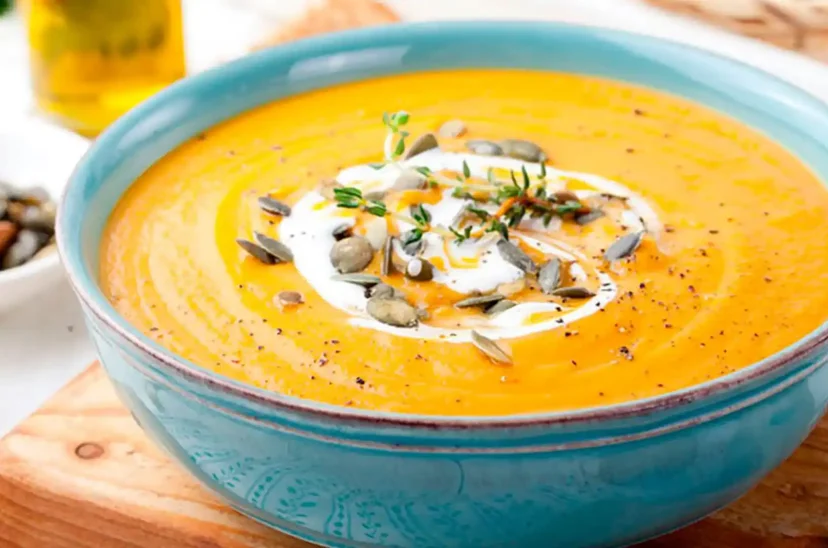 Sopa crema de calabaza