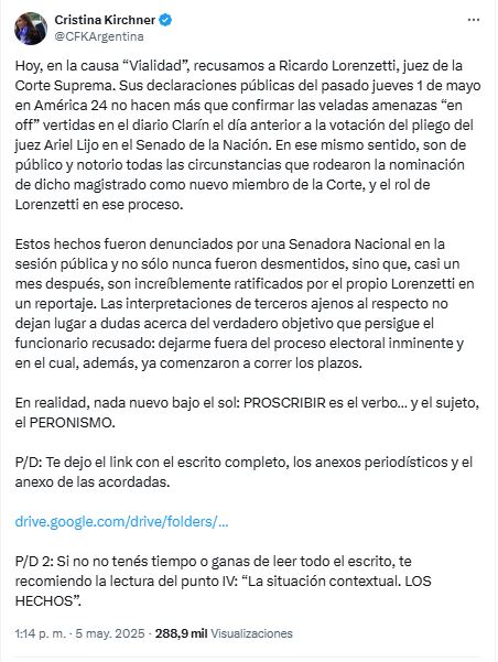 cristina kirchner