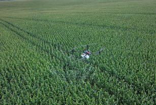 dron case ih maquinaria agrícola