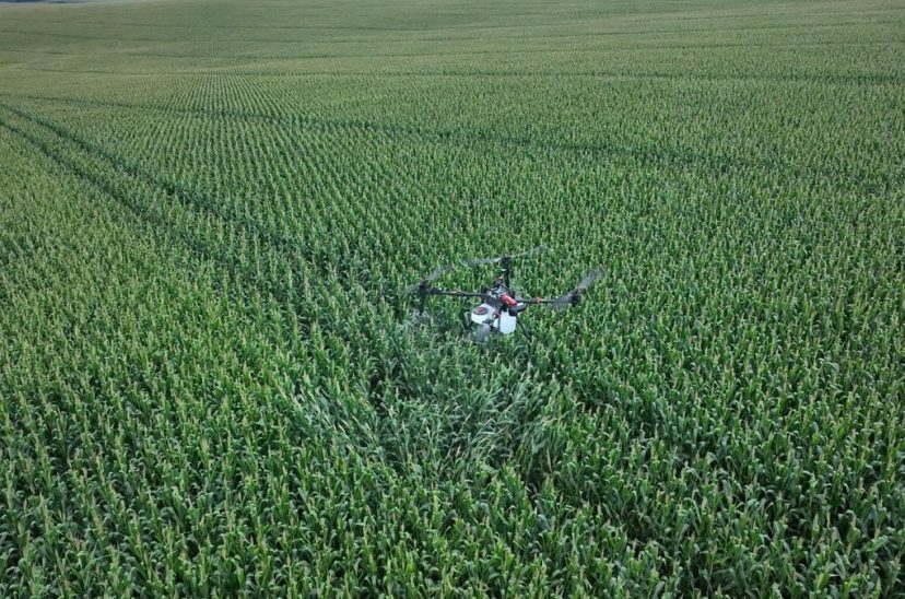dron case ih maquinaria agrícola