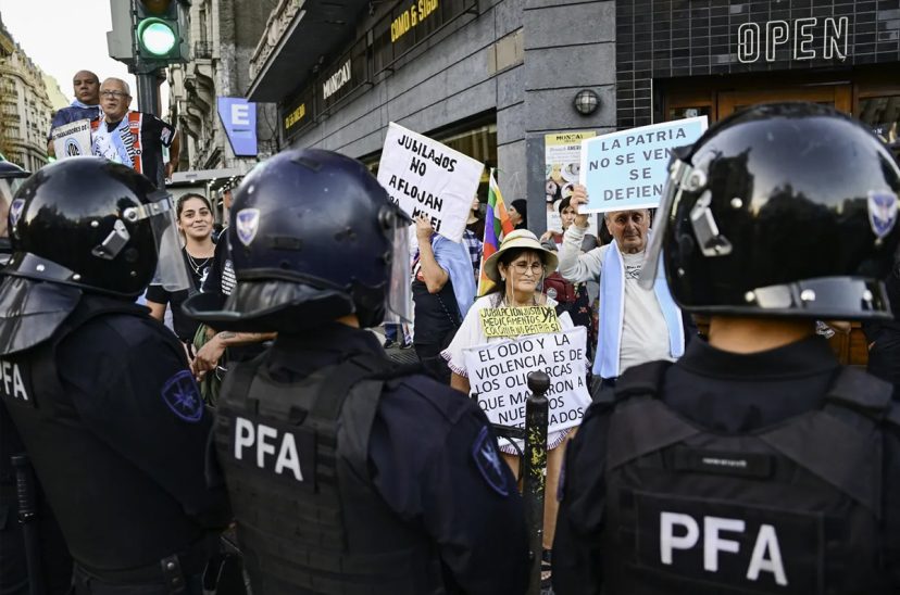 marcha de jubilados