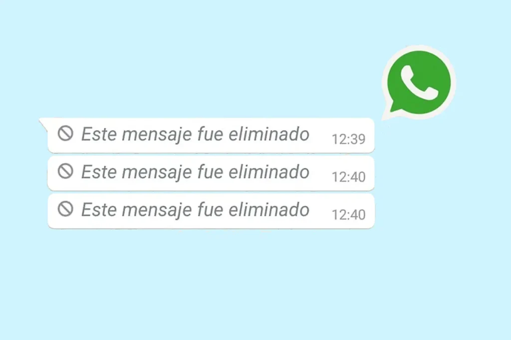 mensajes eliminados whatsapp