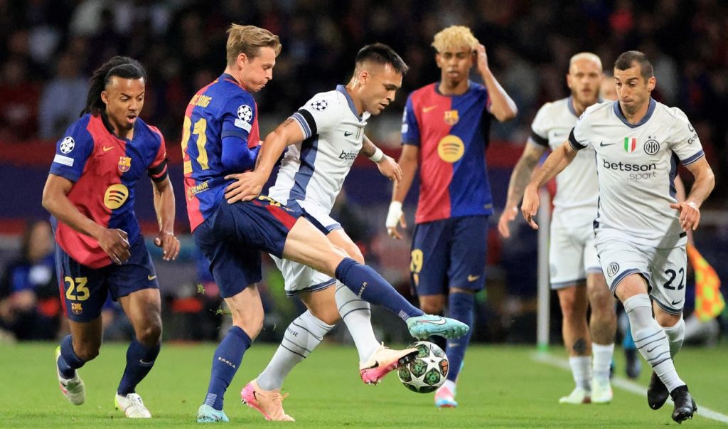 pelota libre inter vs barcelona