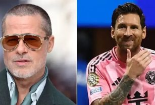 Brad Pitt sobre Messi