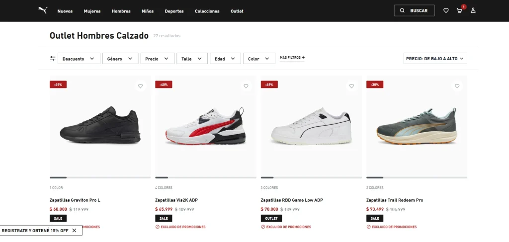 Outlet Puma