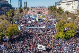 marcha por Cristina