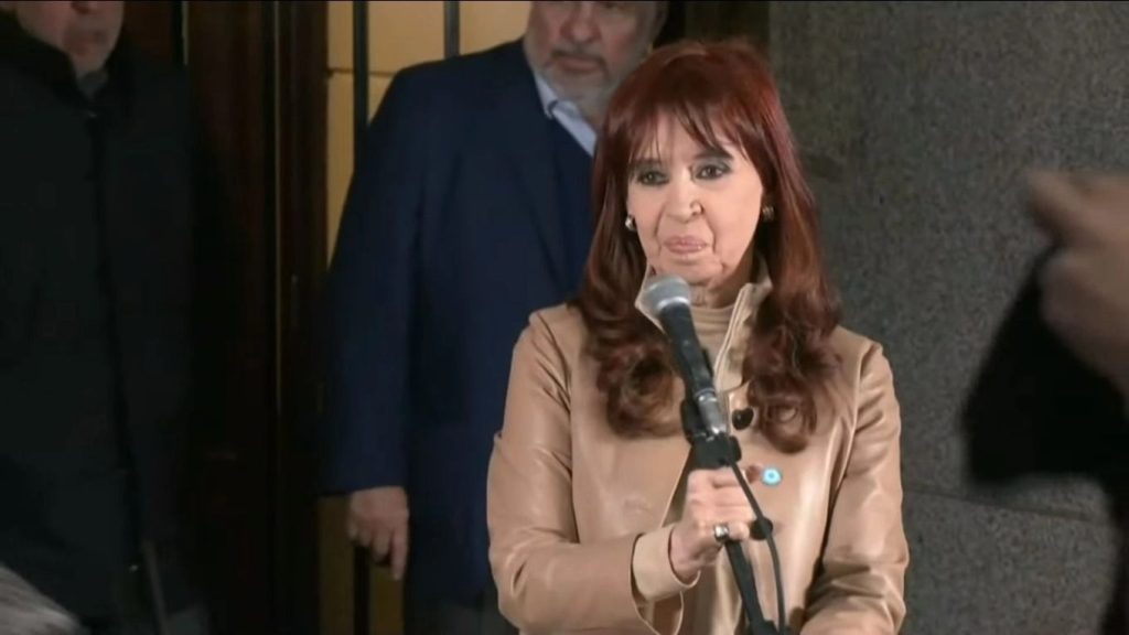 Cristina Kirchner tras el fallo