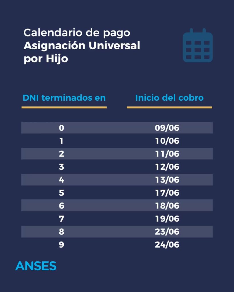 Cronograma ANSES