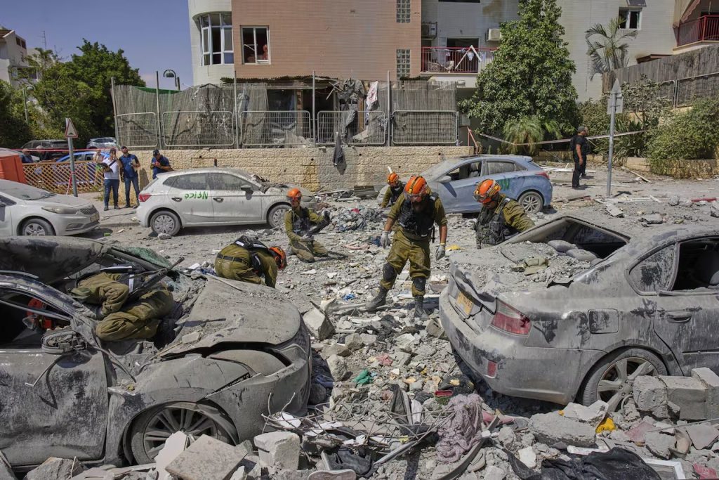 guerra Israel Irán escombros