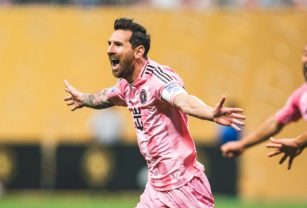 Messi golazo tiro libre