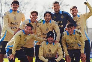 Selección Argentina entrenamiento