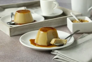 Flan sin huevo