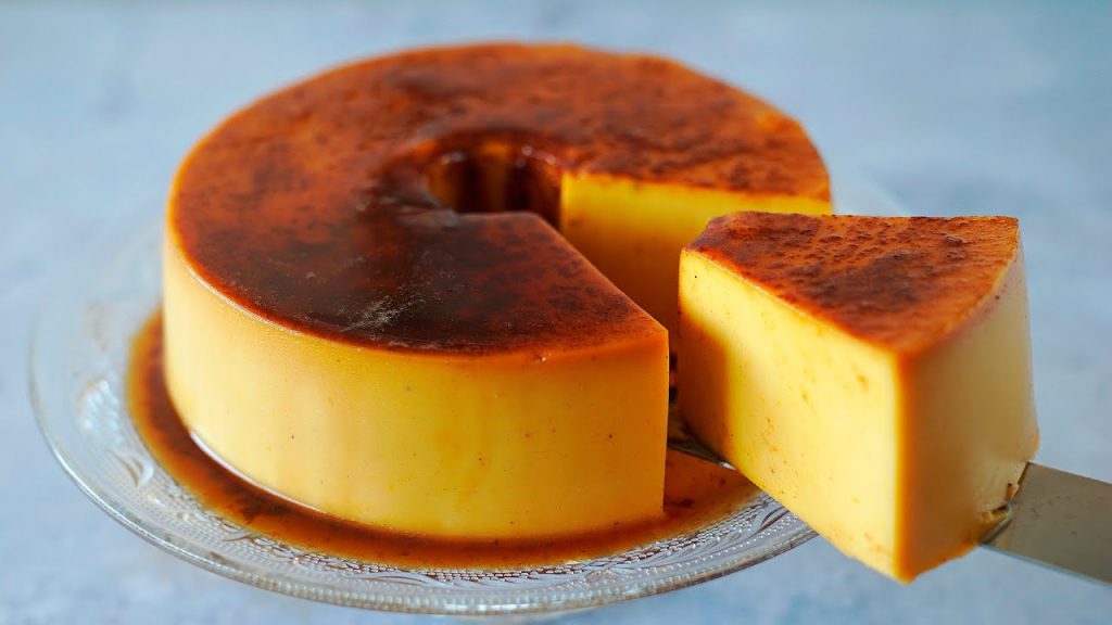 Flan sin huevo