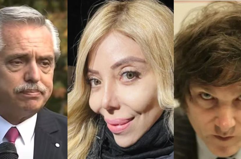 milei rosemary alberto fernández