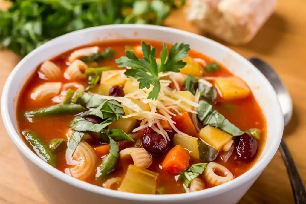 sopa italiana minestrone