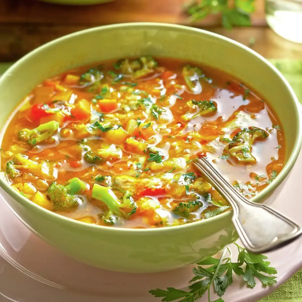 sopa de verduras