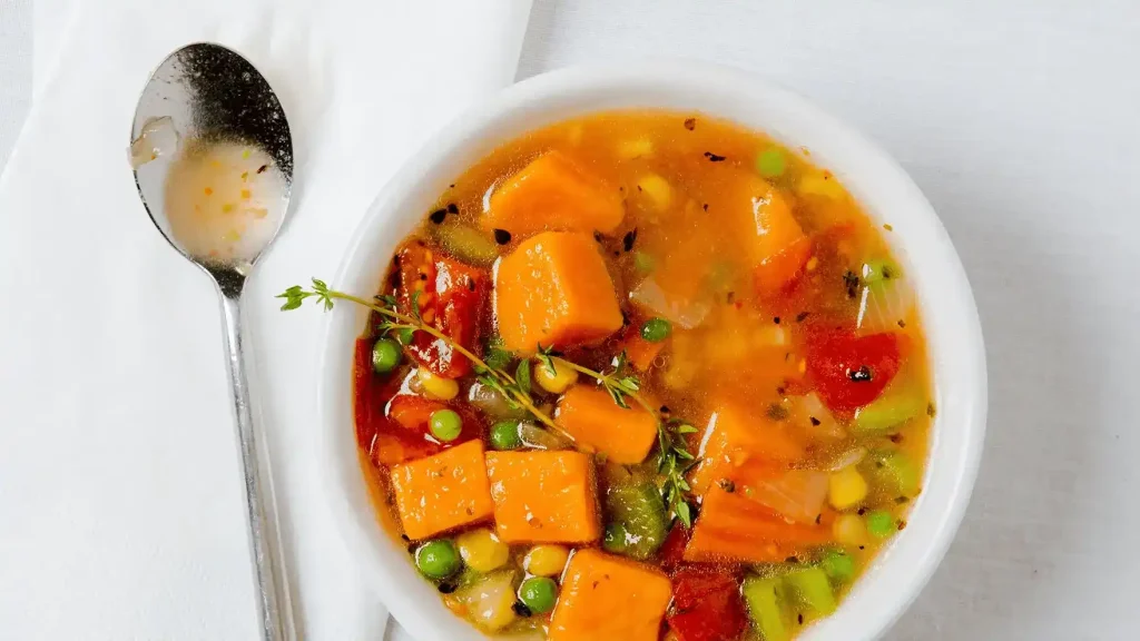sopa de verduras