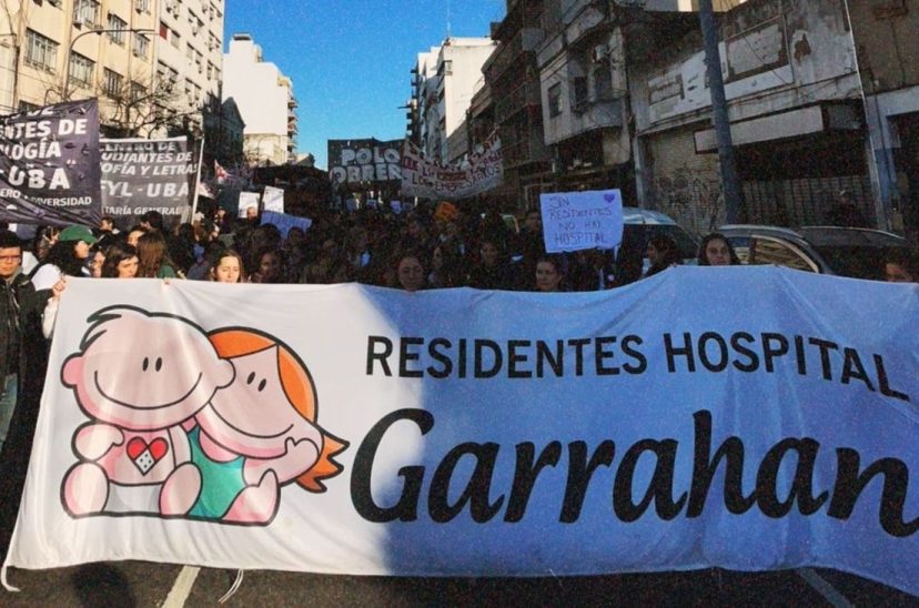 Garrahan masiva marcha