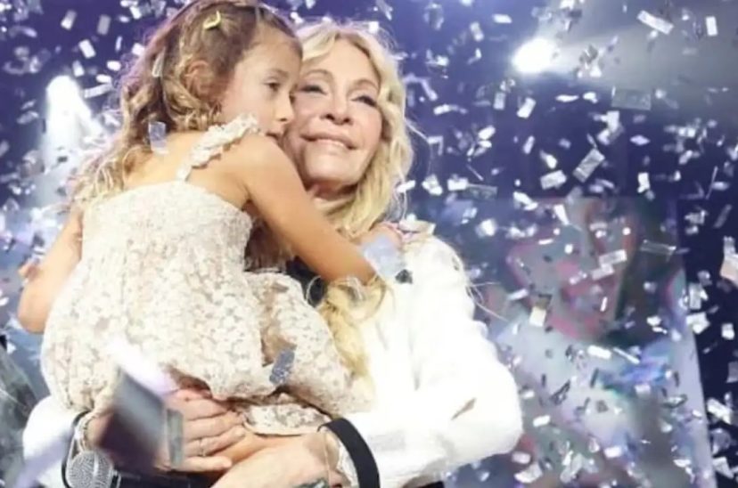 Mila Cris Morena evento