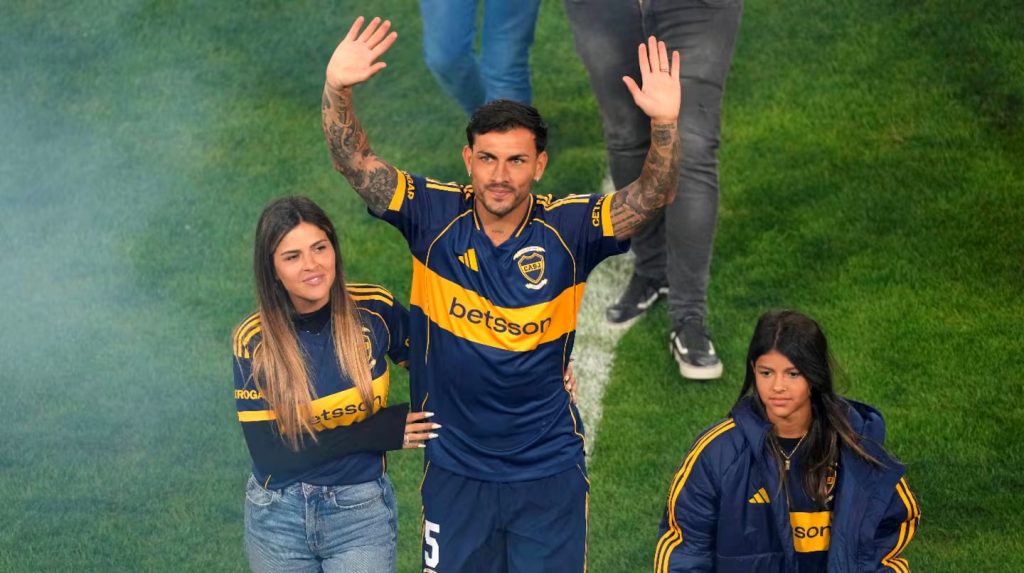 boca pelota libre paredes