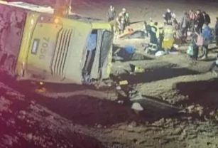 chile argentina accidente micro