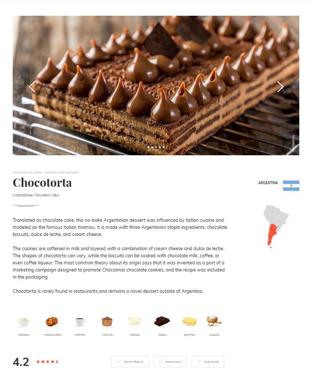 chocotorta tasteatlas chocolate