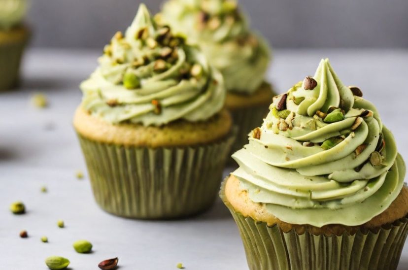 Cupcakes de pistacho
