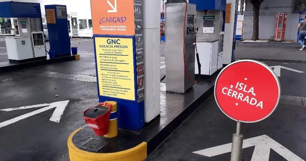 falta de gas GNC