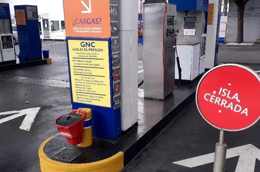falta de gas GNC