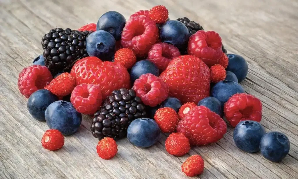 Frutos rojos - inflamación