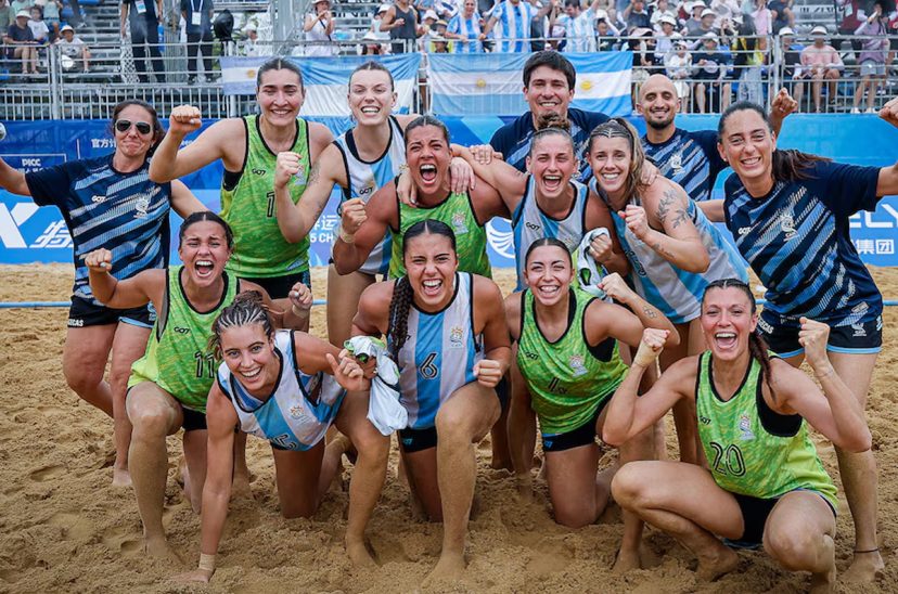 argentina beach handball