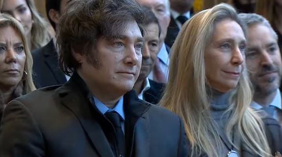 javier milei y karina