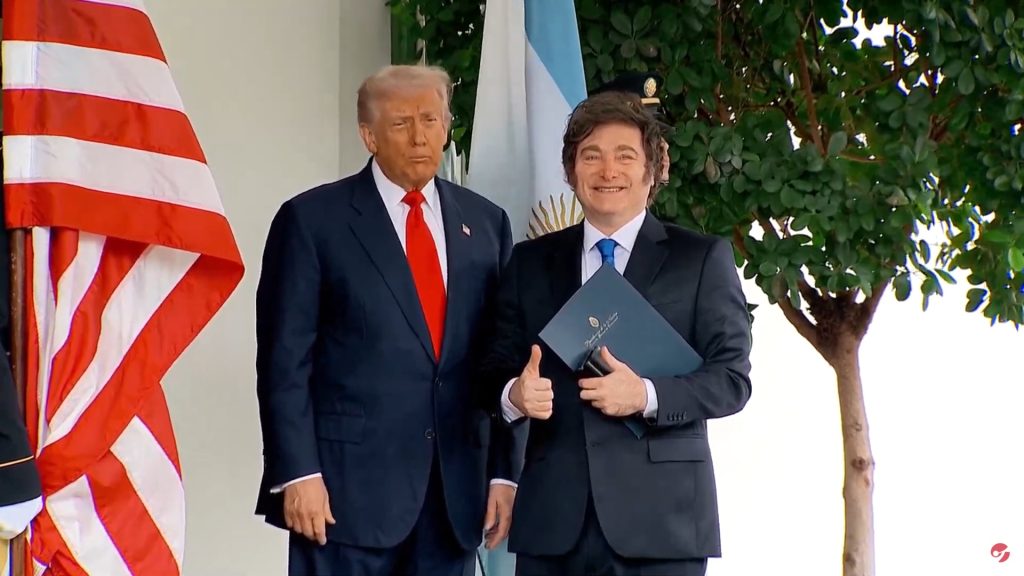 milei trump tesoro eeuu bessent